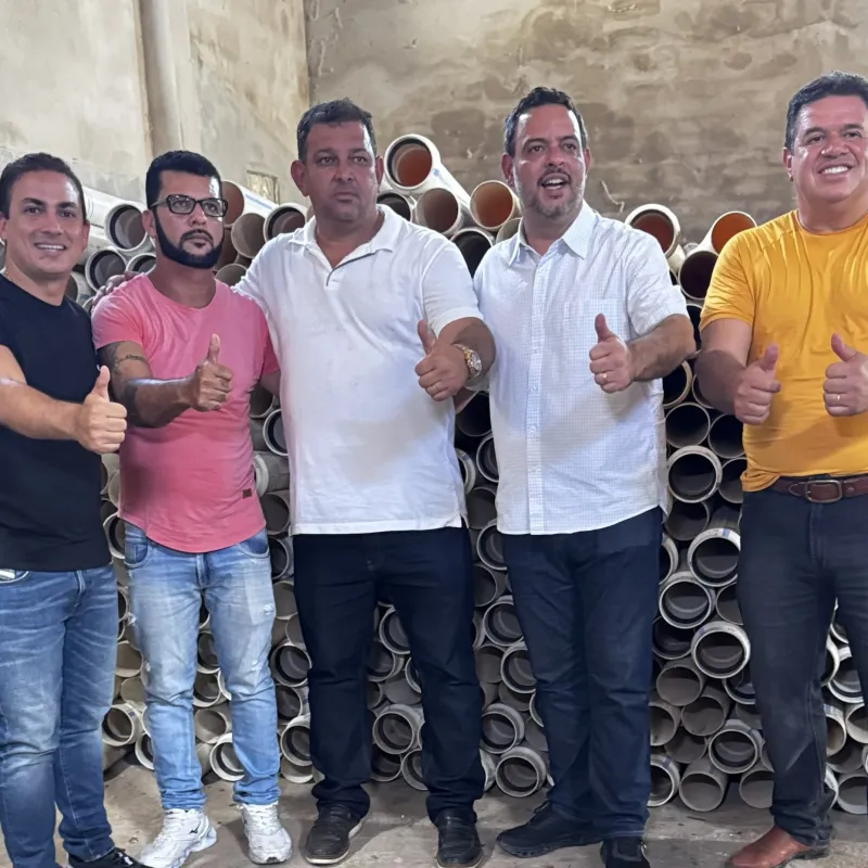 Vereador Almir celebra a conquista da tão sonhada Àgua Tratada para o Distrito de Tranqueiras