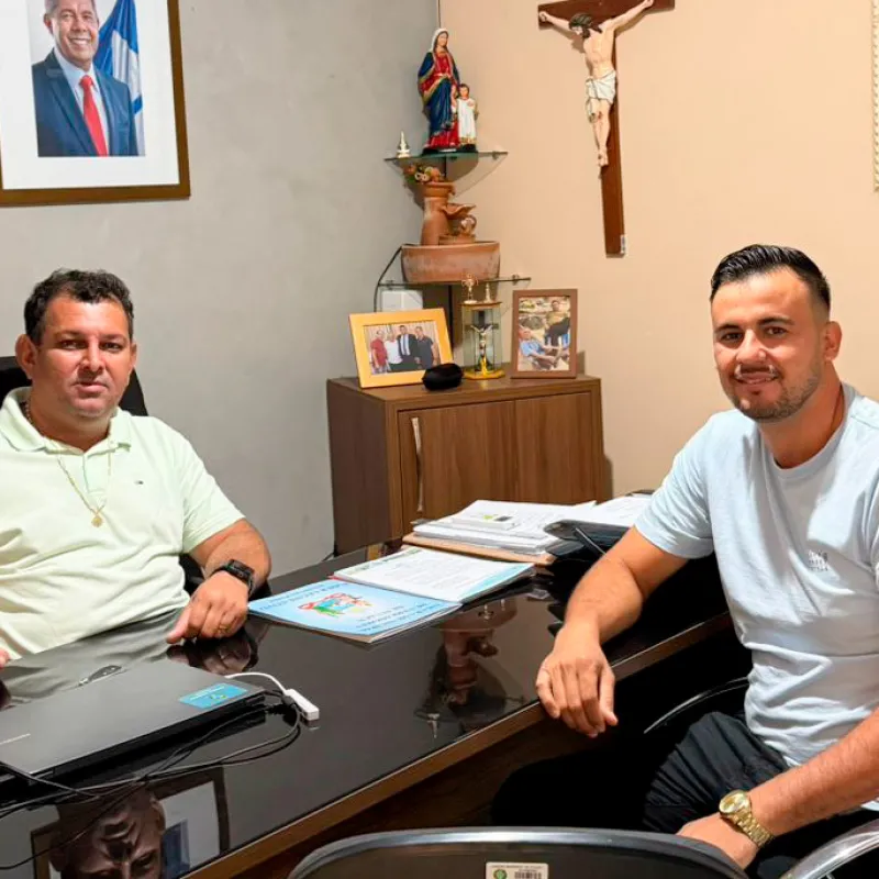 Presidente da Câmara de Ituaçu recebe visita de Rick de Natal e dialogam sobre projetos e desafios da vida pública