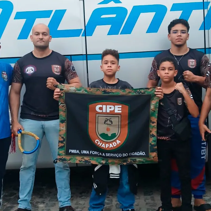 Jovens atletas da Chapada Diamantina rumo ao Campeonato Brasileiro de Muaythai