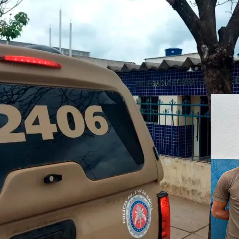 Após ser preso, homem rompe cadeados da cela e ainda furta drogas e armas da delegacia ao fugir