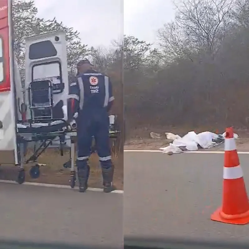 Acidente na BR 030 entre Brumado e Sussuarana deixa um morto e um ferido grave