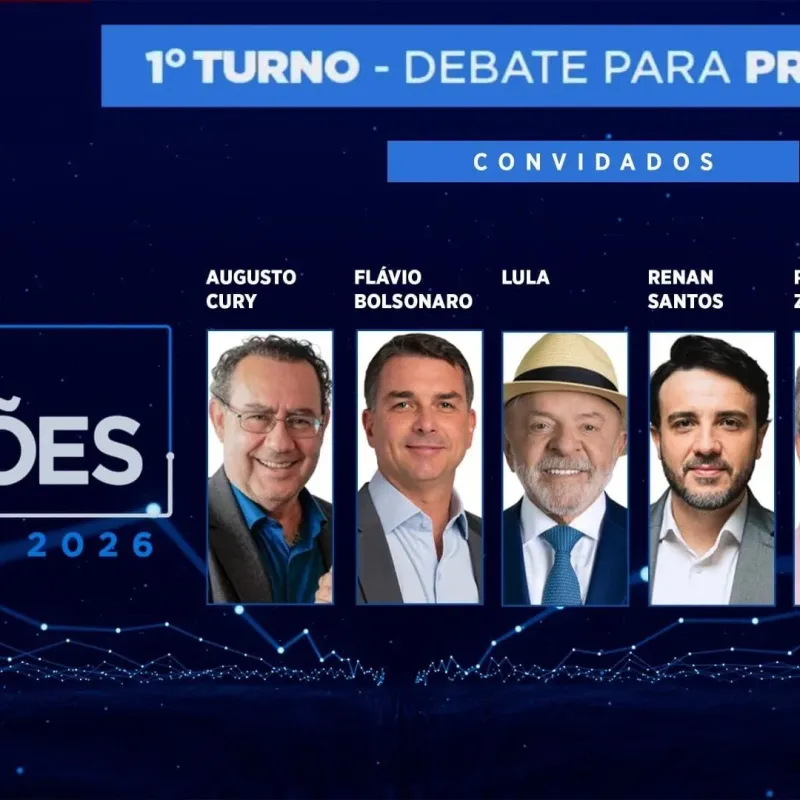 Band fará debate de presidenciáveis neste domingo (23)