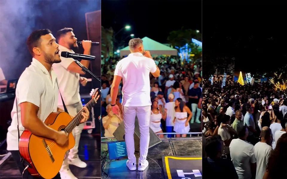 Réveillon em Ibicoara é marcado por muita alegria e praça lotada para curtir grandes atrações