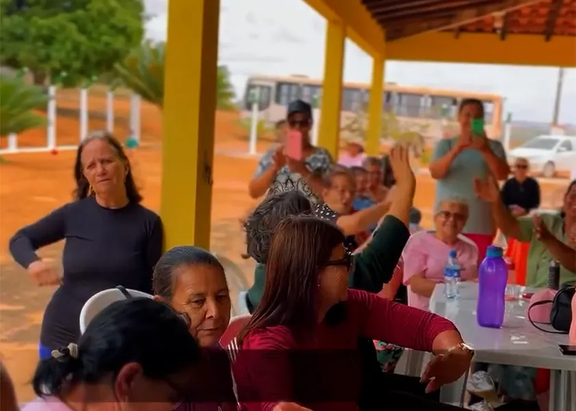 Prefeitura de Ibicoara promoveu mais um encontro especial com o grupo da Melhor Idade