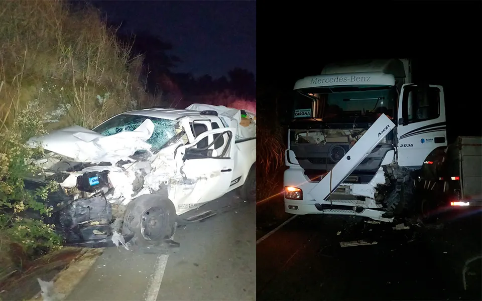 Colisão entre dois veículos é registrada na Serra Marçal