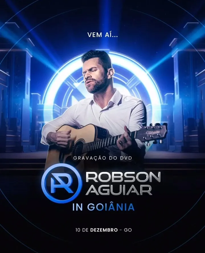 Ituaçuense Robson Aguiar gravará Dvd em Goiânia com grandes participações