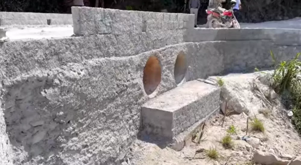 Passagem manilhada representa avanço para comunidade de Córrego Fundo em Ibicoara