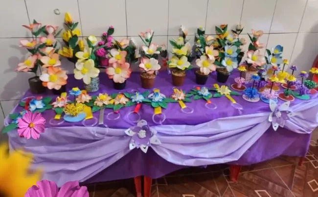 Prefeitura de Ibicoara realizou Curso de Flores Artificiais