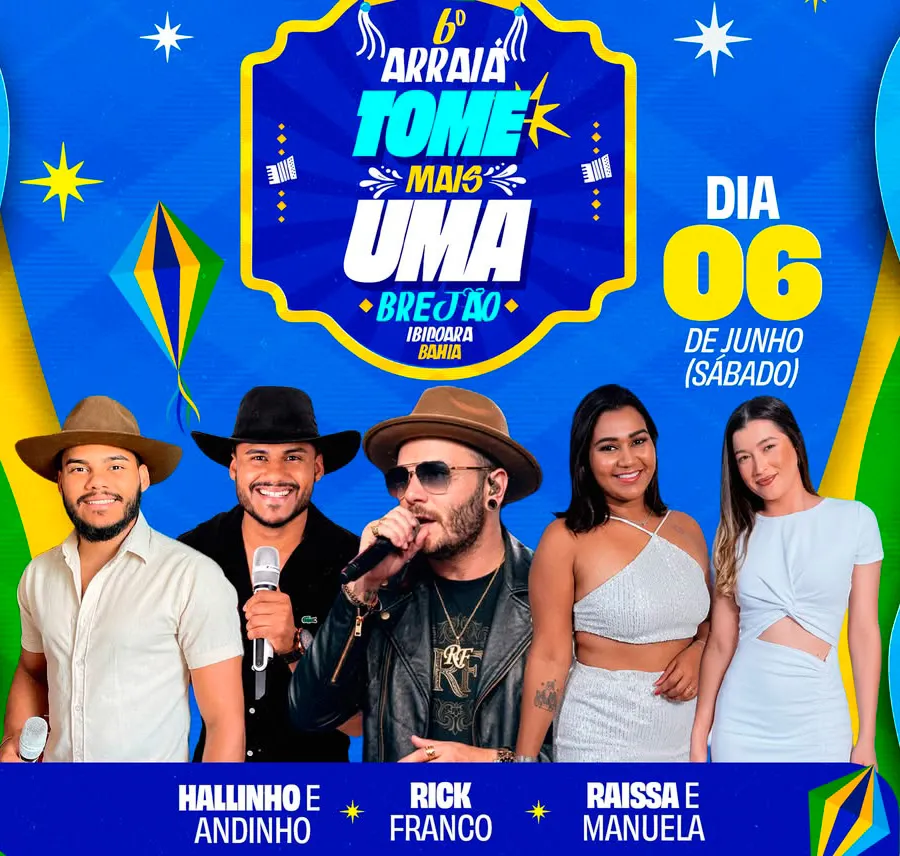 São João de Ibicoara já tem data marcada: festa começa no dia 6 de junho no Brejão