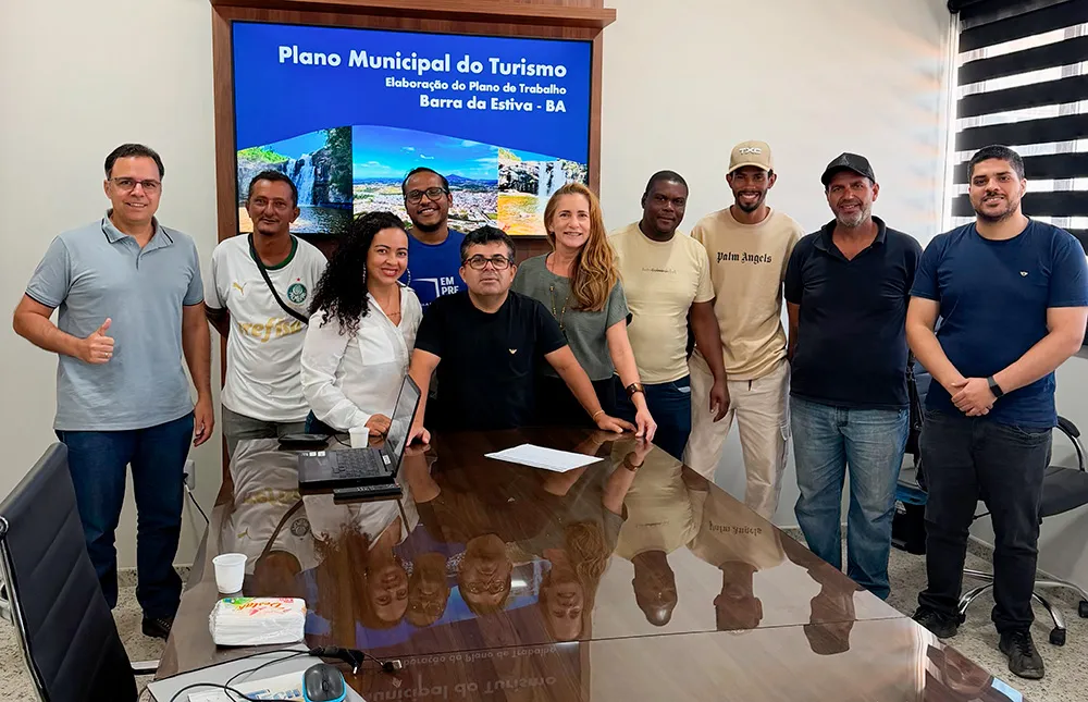 Em reunião com representantes do Sebrae, prefeitura alinha Elaboração do Plano Municipal de Turismo de Barra da Estiva